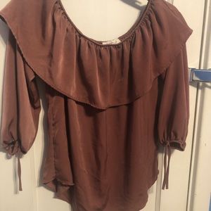 Off the shoulder top